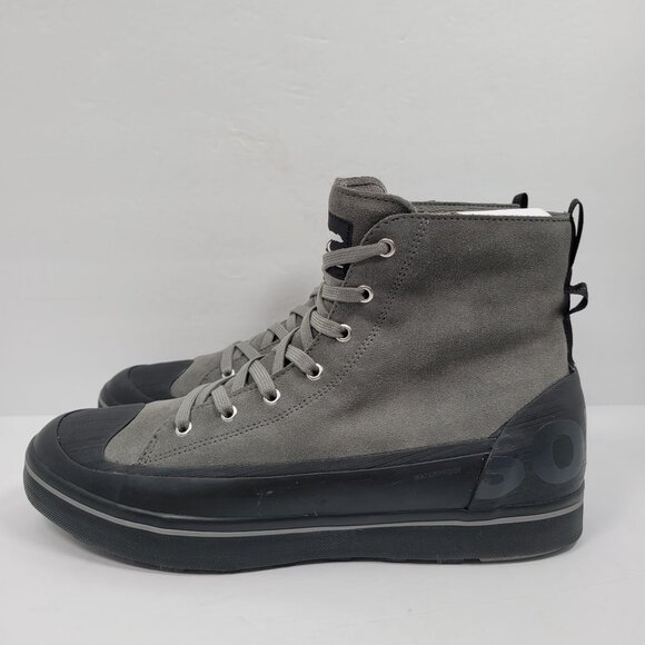 Sorel Cheyanne Metro II Men\'s Quarry Black Waterproof Boots US Size 14 NWT main image 7